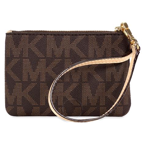 michael kors jet set wristlet brown|jet set wristlet.